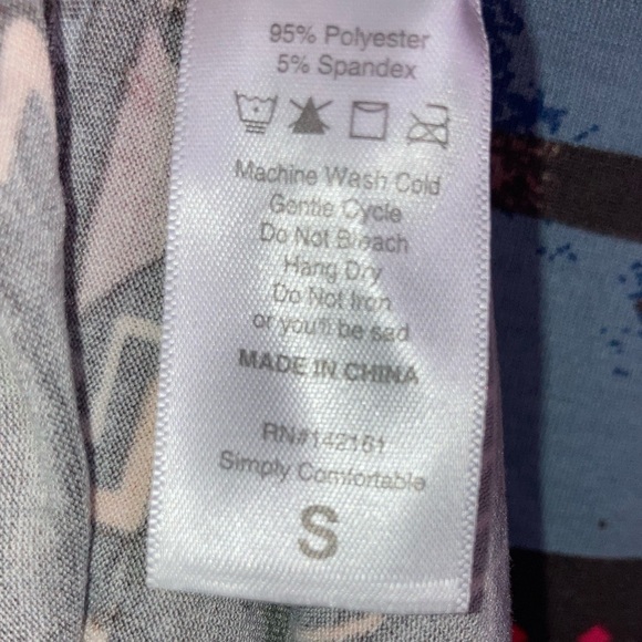 NWT LuLaRoe Small tribal print dress 0827 - Picture 5 of 9